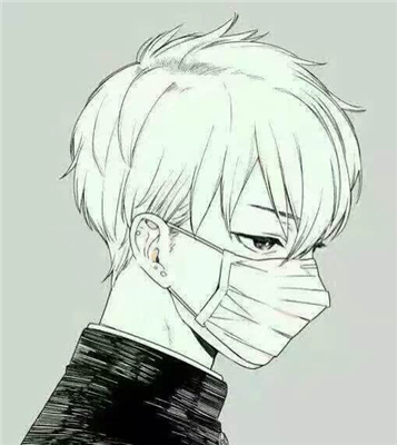 微信流行暖男二次元男生头像