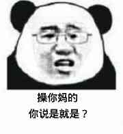 微信爆笑搞怪魔性熊猫头斗图表情包