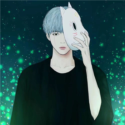 微信霸气超拽二次元男生头像