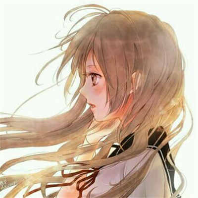 微信潮流高颜值二次元女生头像