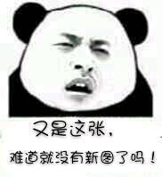 微信调皮熊猫头斗图表情包