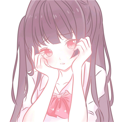 微信时尚优美二次元女生头像