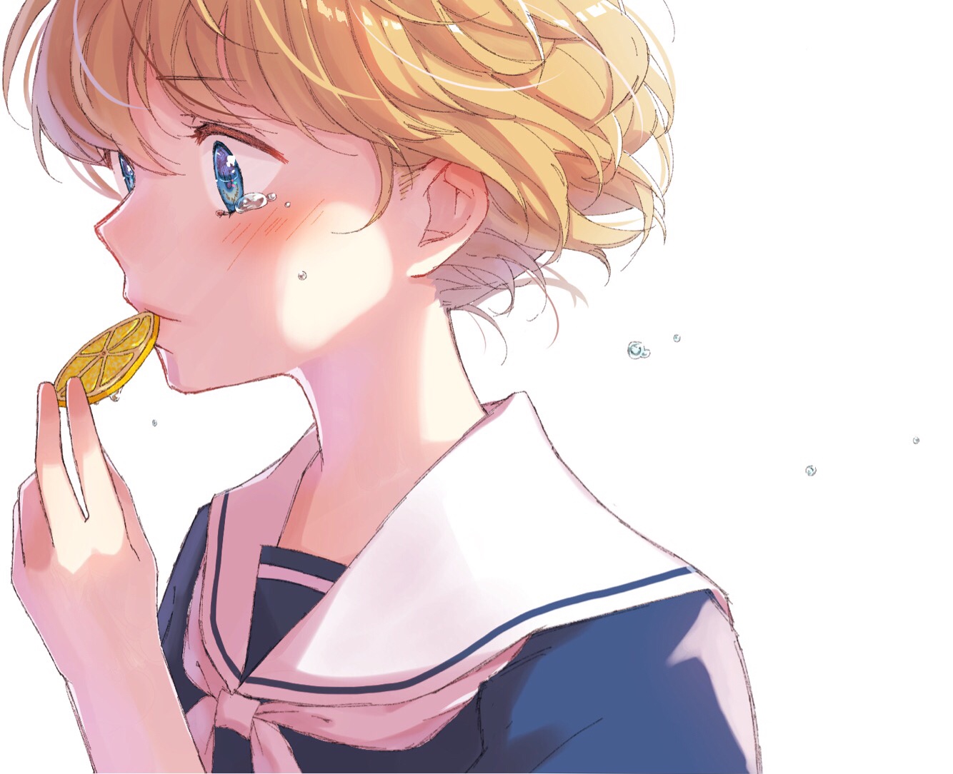 微信文艺二次元女生图片