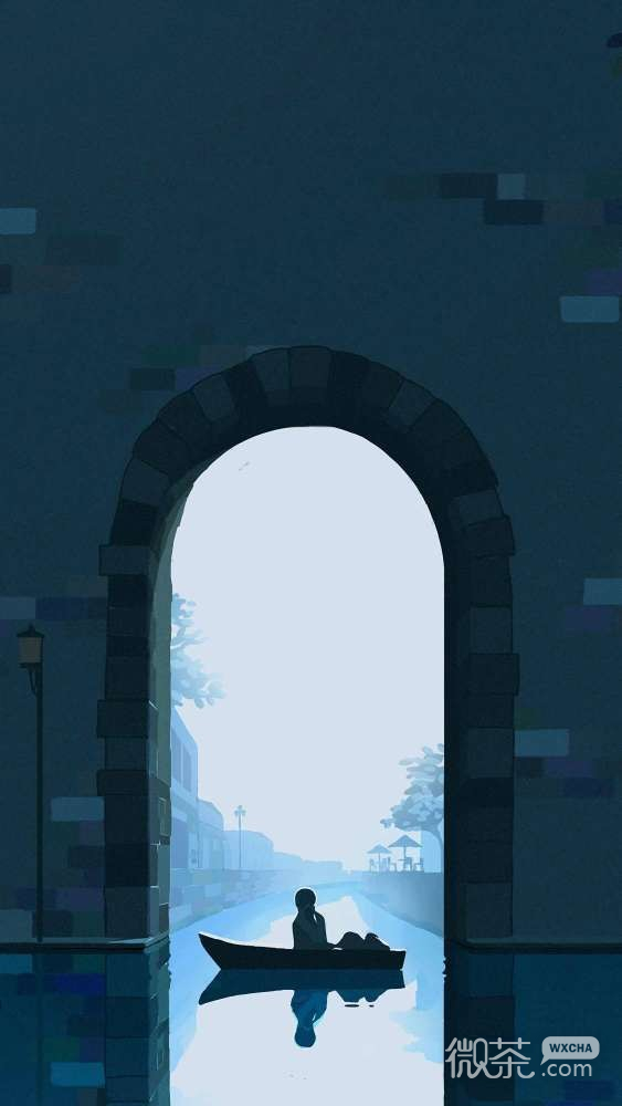 微信插画聊天背景