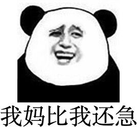 微信调皮熊猫头斗图表情包