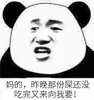 微信调皮熊猫头斗图表情包