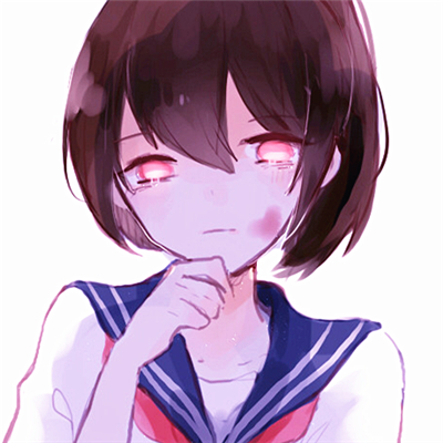 微信粉嫩时尚成熟二次元女生头像