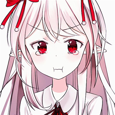 微信粉嫩时尚成熟二次元女生头像