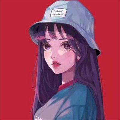 微信粉嫩时尚成熟二次元女生头像