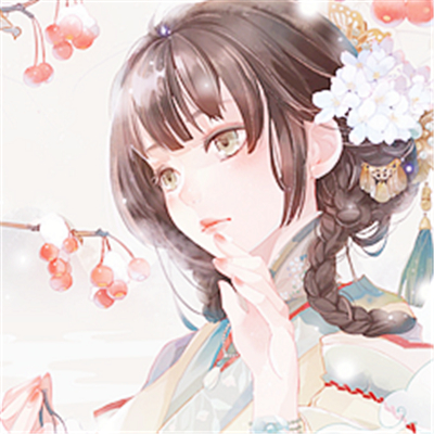 微信潮流高颜值二次元女生头像