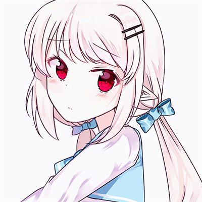 微信粉嫩时尚成熟二次元女生头像