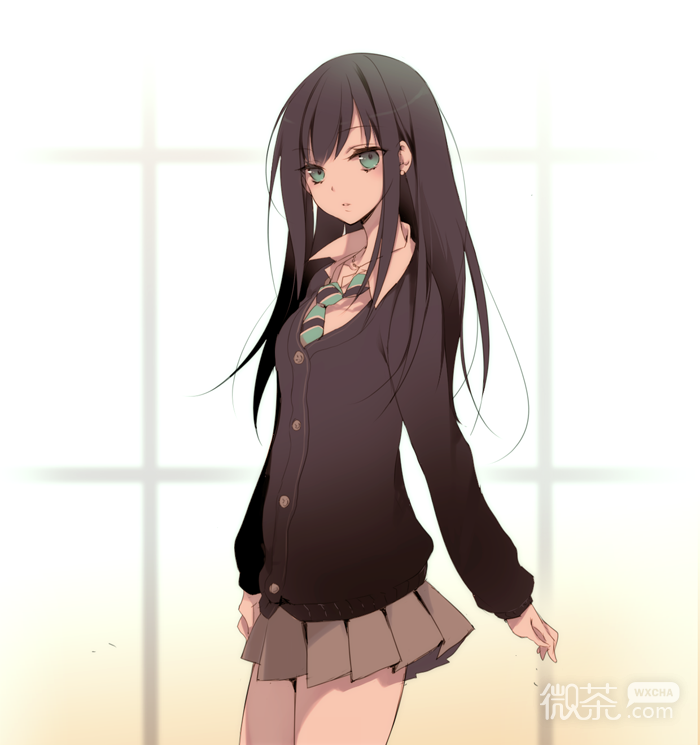 微信俏皮可爱二次元女生图片