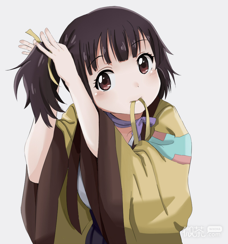 微信俏皮唯美二次元女生图片