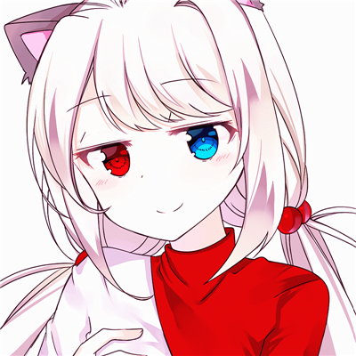 微信粉嫩时尚成熟二次元女生头像