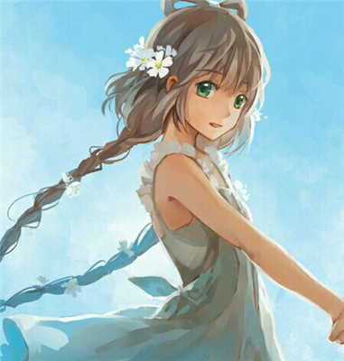 微信潮流高颜值二次元女生头像