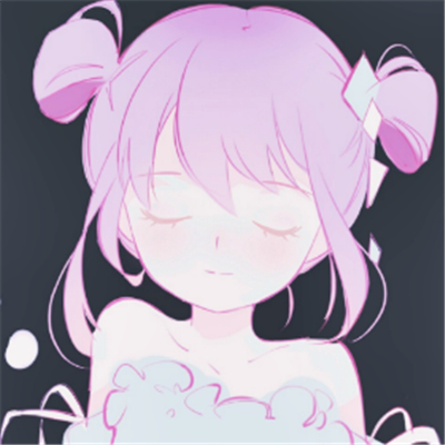 微信粉嫩时尚成熟二次元女生头像