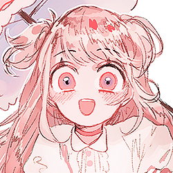 微信粉嫩时尚成熟二次元女生头像