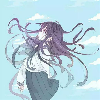 微信潮流高颜值二次元女生头像