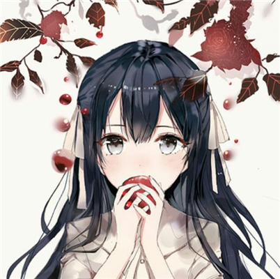 微信潮流高颜值二次元女生头像