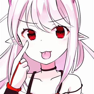 微信粉嫩时尚成熟二次元女生头像