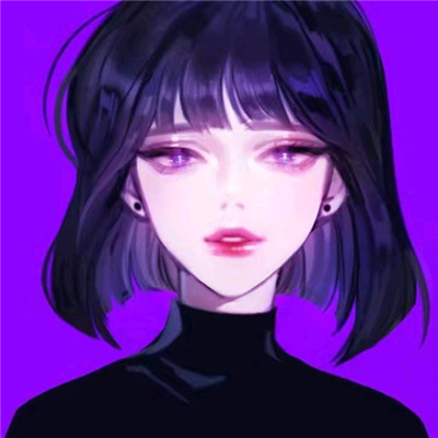 微信粉嫩时尚成熟二次元女生头像