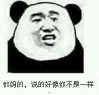 微信调皮熊猫头斗图表情包