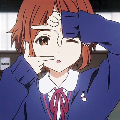 微信潮流高颜值二次元女生头像