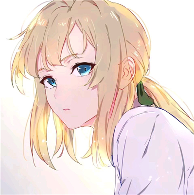 微信时尚优美二次元女生头像