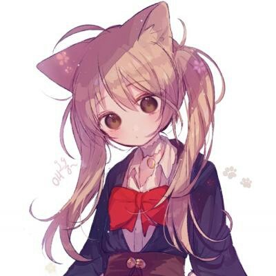 微信御姐范日系二次元女生头像