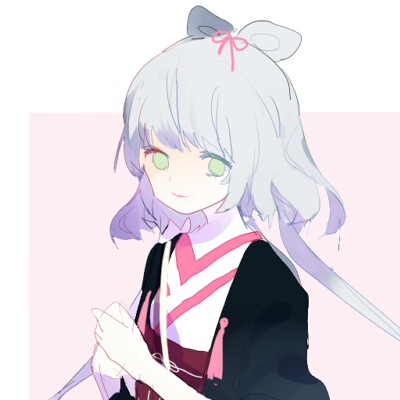 微信唯美靓丽高颜值二次元女生头像
