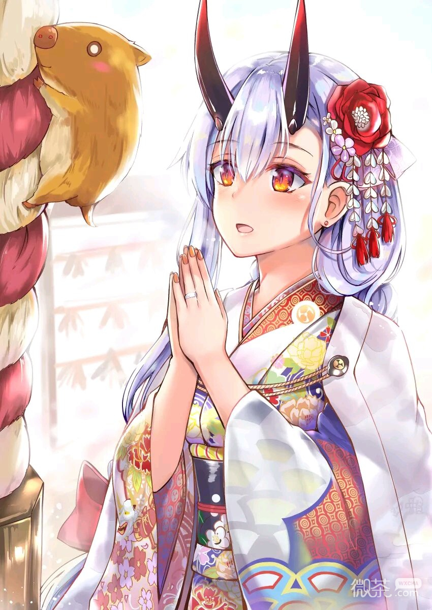微信好看梦幻搞怪二次元人物聊天背景