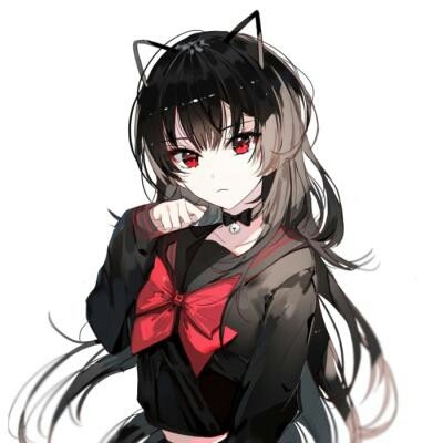 微信御姐范日系二次元女生头像