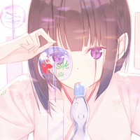 超可爱粉嫩二次元女生微信头像