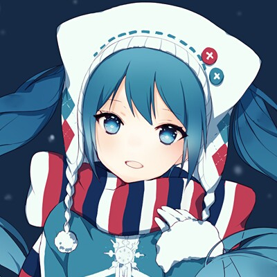 微信时尚清纯软萌二次元女生头像