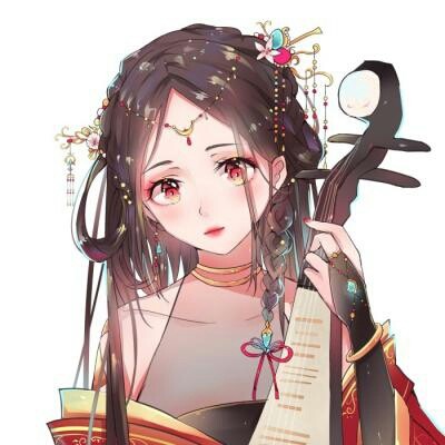 微信御姐范日系二次元女生头像