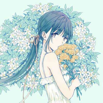 微信御姐范日系二次元女生头像
