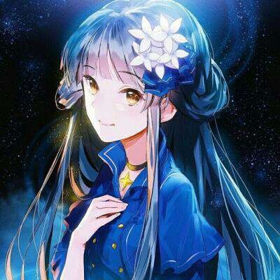 微信唯美梦幻二次元女生头像
