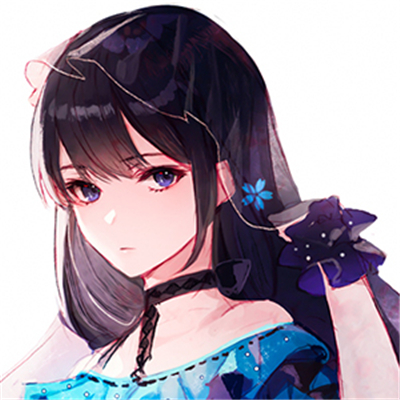 微信唯美成熟忧郁二次元女生头像