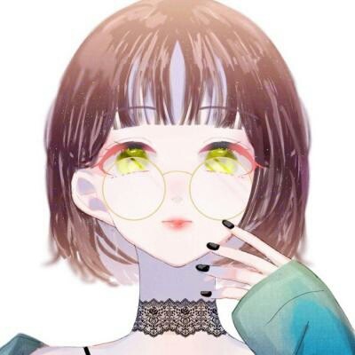 微信高冷时尚流行二次元女生头像