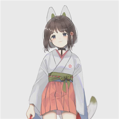微信流行粉嫩可爱二次元女生头像