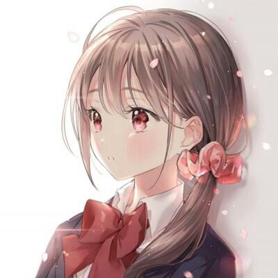 微信高冷时尚流行二次元女生头像