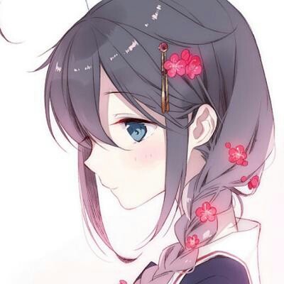 微信高冷时尚流行二次元女生头像