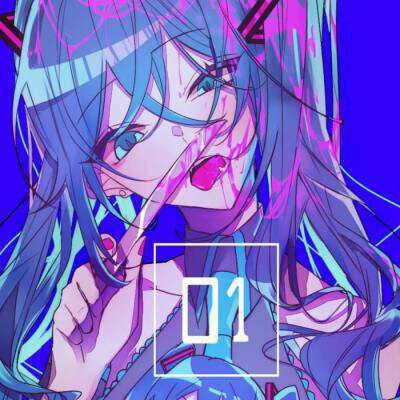 微信高冷时尚流行二次元女生头像