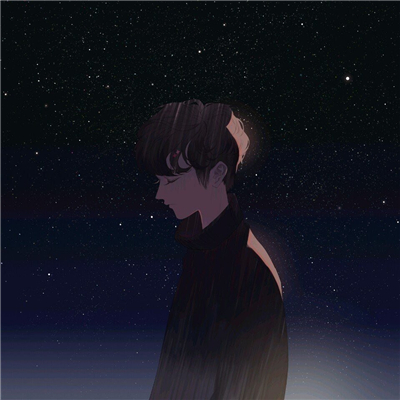 微信好看唯美浪漫二次元情侣头像