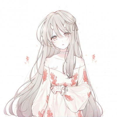 可爱萌萌哒的卡通二次元女生头像合集下载