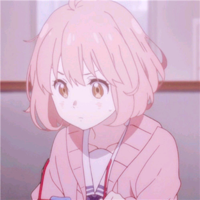 微信粉嫩可爱软萌二次元女生头像