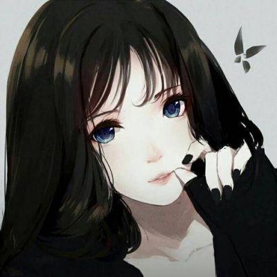 微信粉嫩好看二次元女生头像