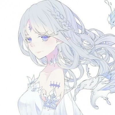 可爱萌萌哒的卡通二次元女生头像合集下载