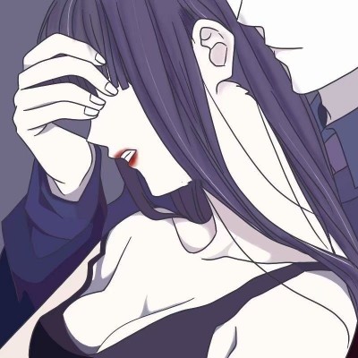 微信浪漫意境爱情二次元情侣头像