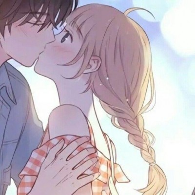 微信浪漫意境爱情二次元情侣头像